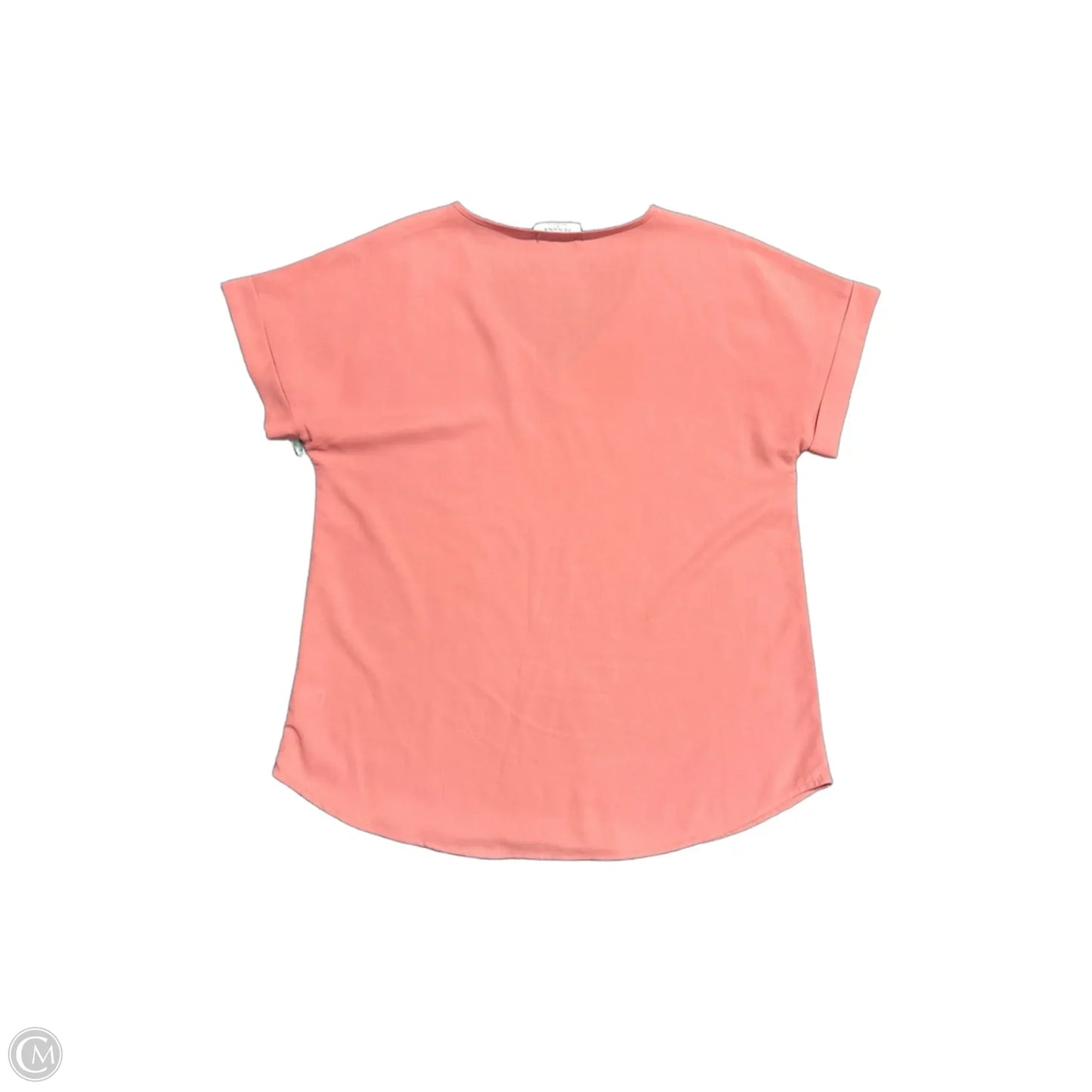 Top Short Sleeve By Zenana In Pink, Size: L