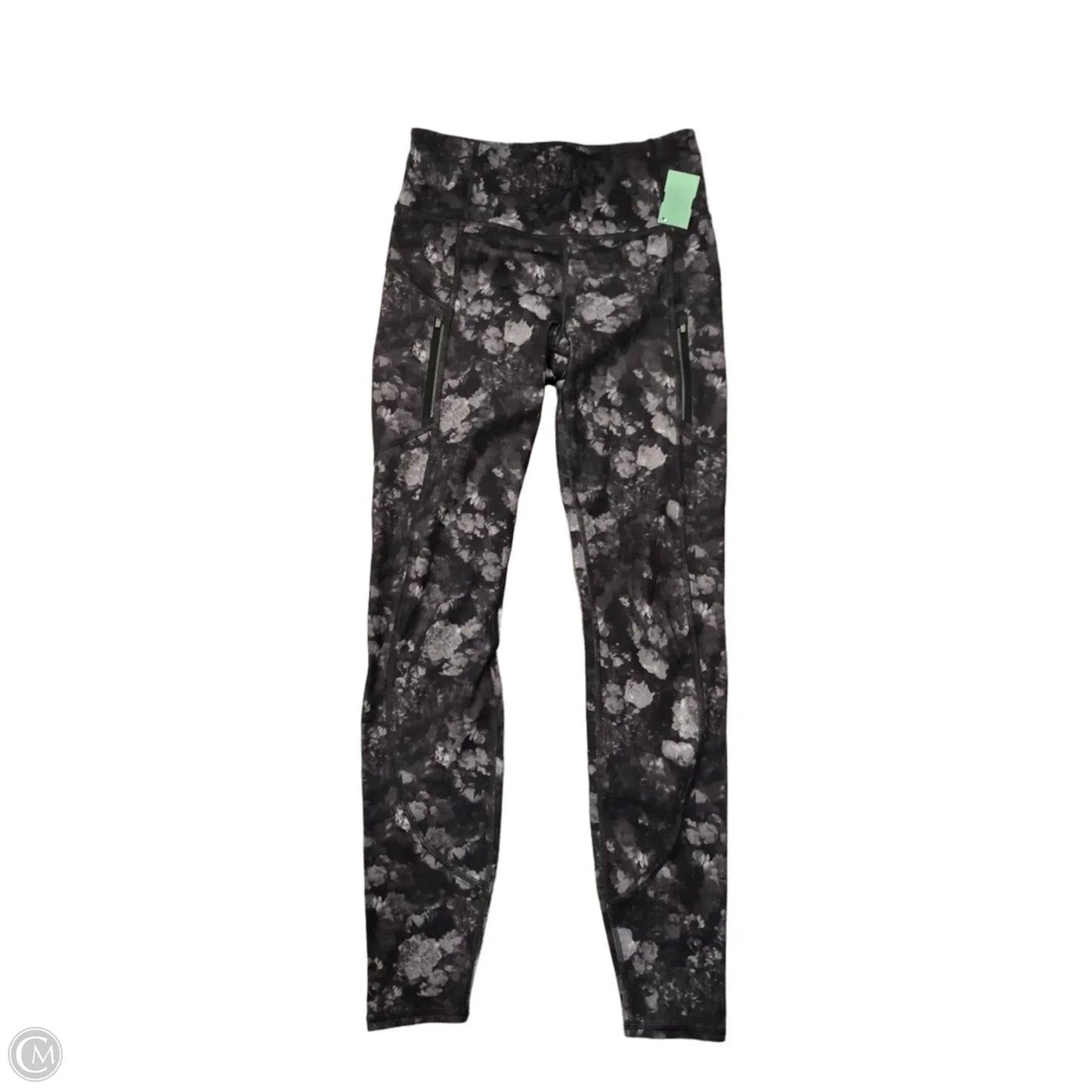 Athletic Leggings By Athleta In Grey, Size: S