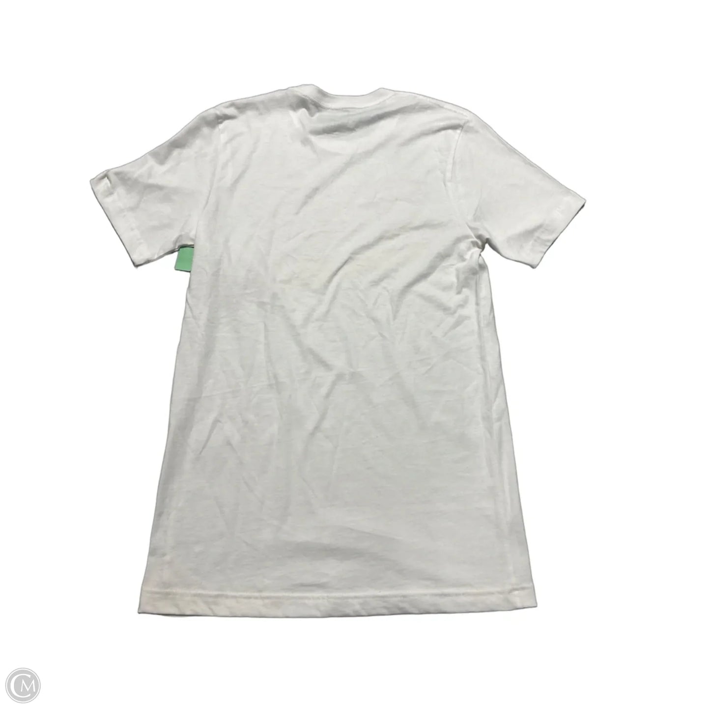 Top Short Sleeve By Cmc In White, Size: S