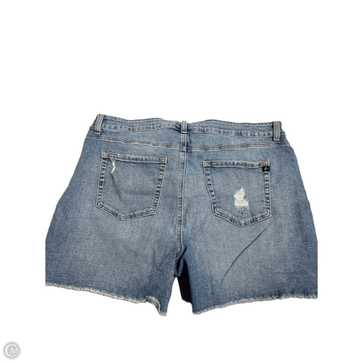 Shorts By Maurices In Blue Denim, Size: 16