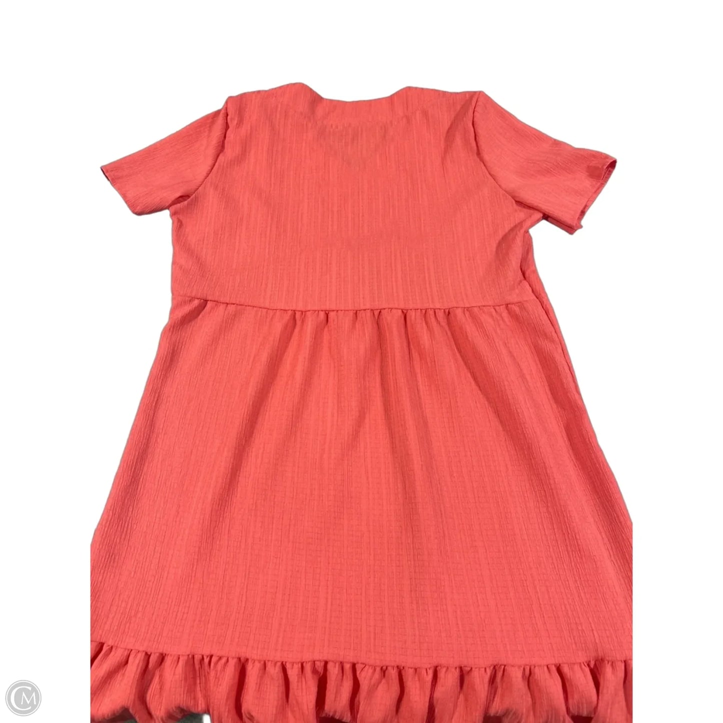 Dress Casual Short By Cmc In Coral, Size: M