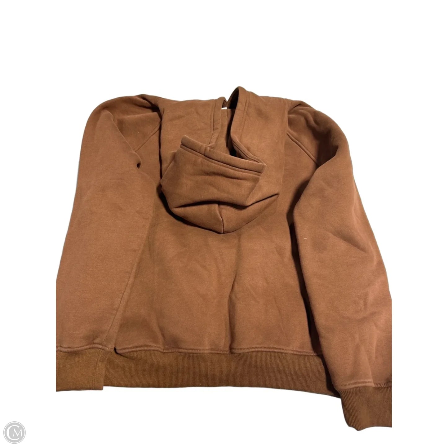 Sweatshirt Hoodie By Cmc In Brown, Size: Xs