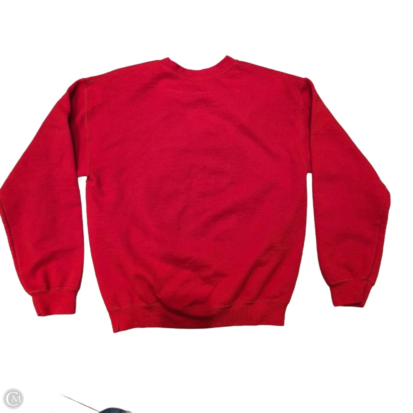 Sweatshirt Crewneck By Gildan In Red, Size: M