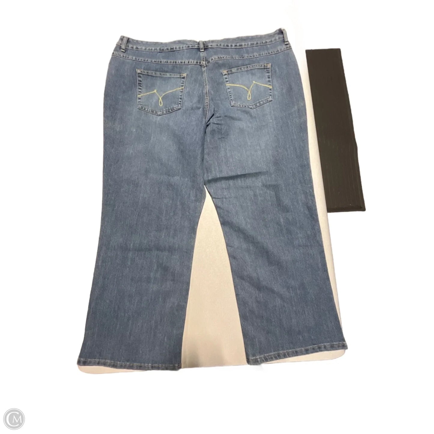 Jeans Boot Cut By Just My Size In Blue Denim, Size: 26