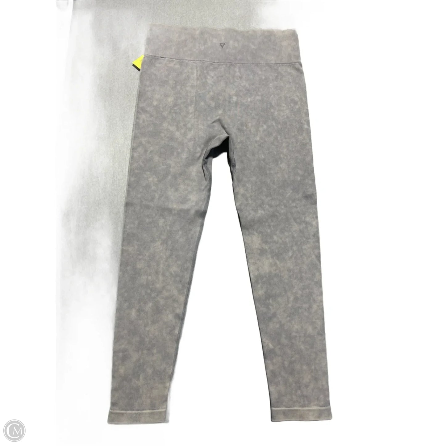 Athletic Leggings By Cme In Grey, Size: L