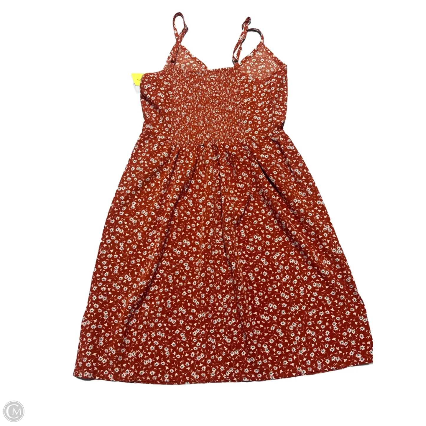 Dress Casual Midi By Shein In Floral Print, Size: M