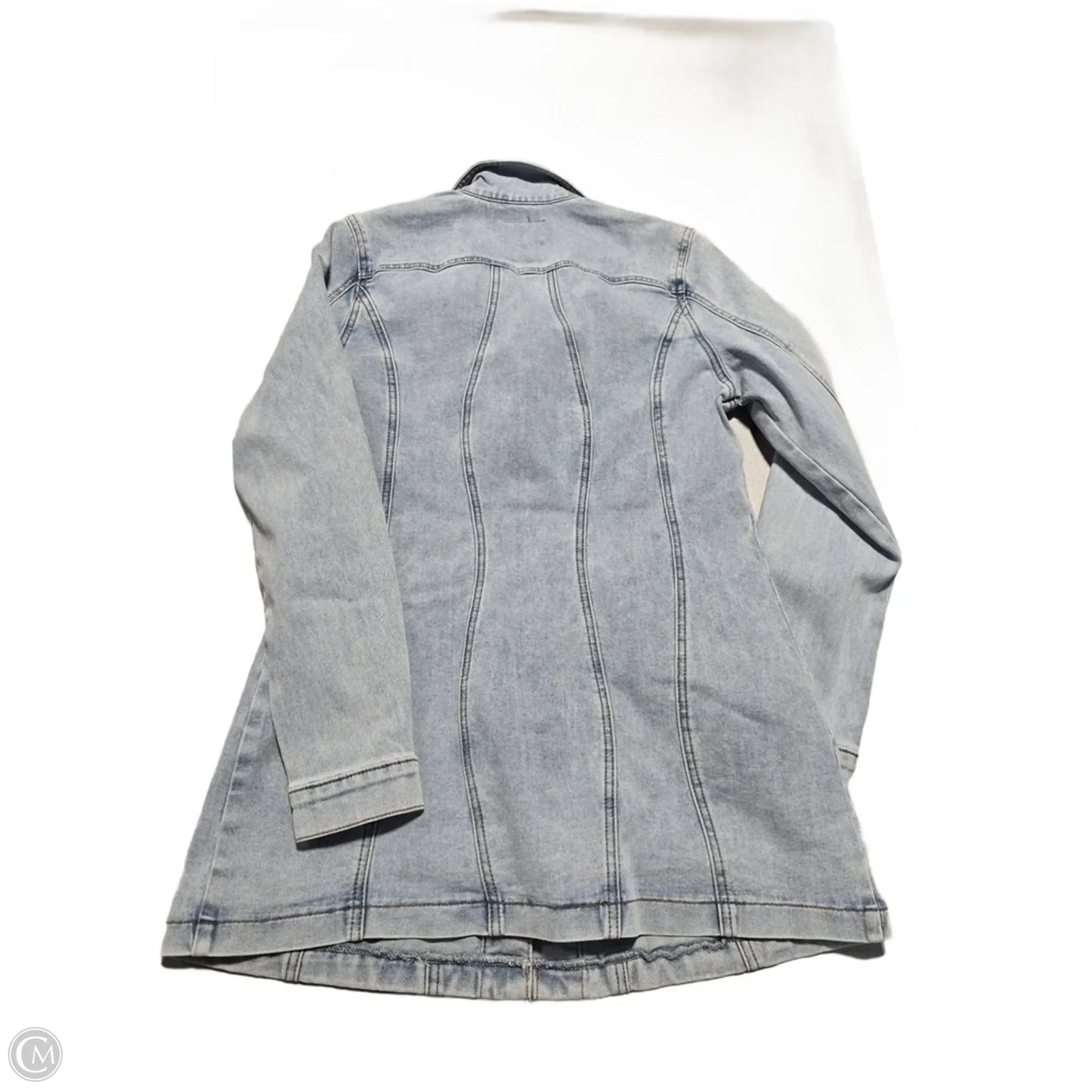 Jacket Denim By French Dressing In Blue Denim, Size: Xs