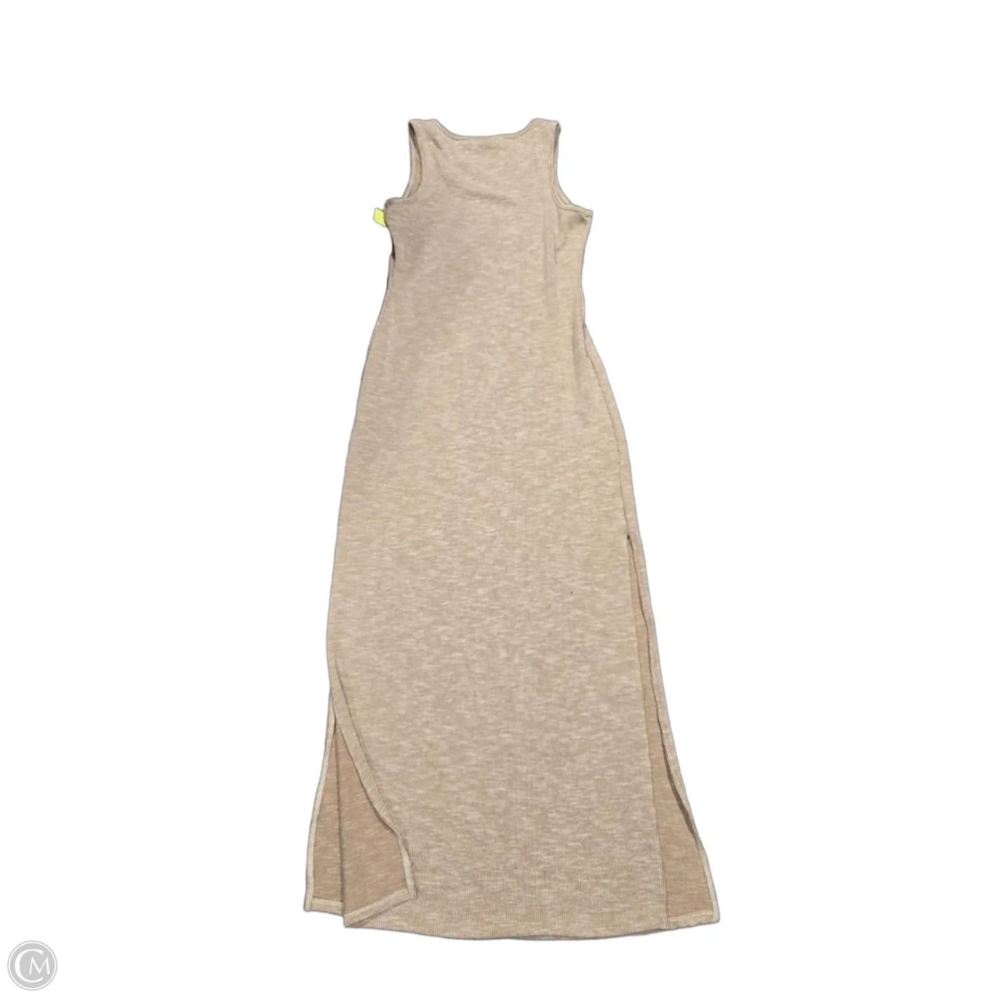 Dress Casual Maxi By Final Touch In Tan, Size: L