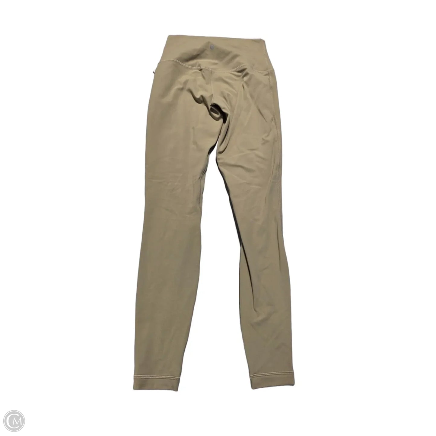 Athletic Leggings By Lululemon In Tan, Size: 6