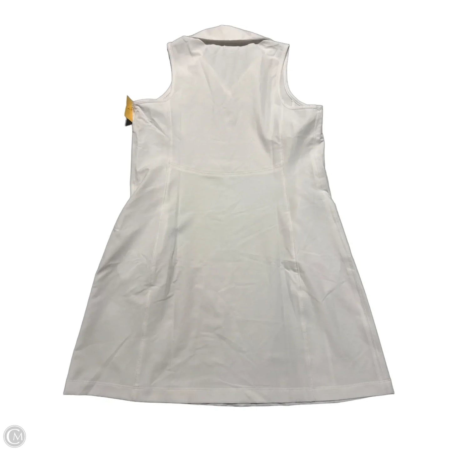 Dress Casual Midi By Tek Gear In White, Size: M