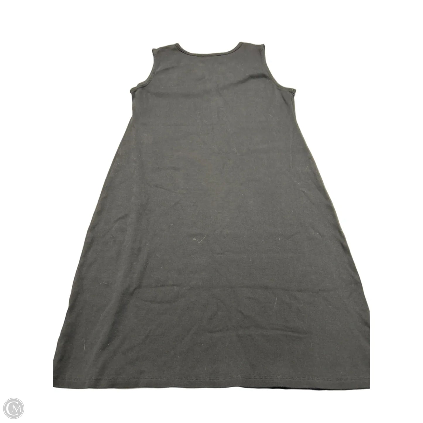 Dress Casual Midi By Rafaella In Black, Size: L