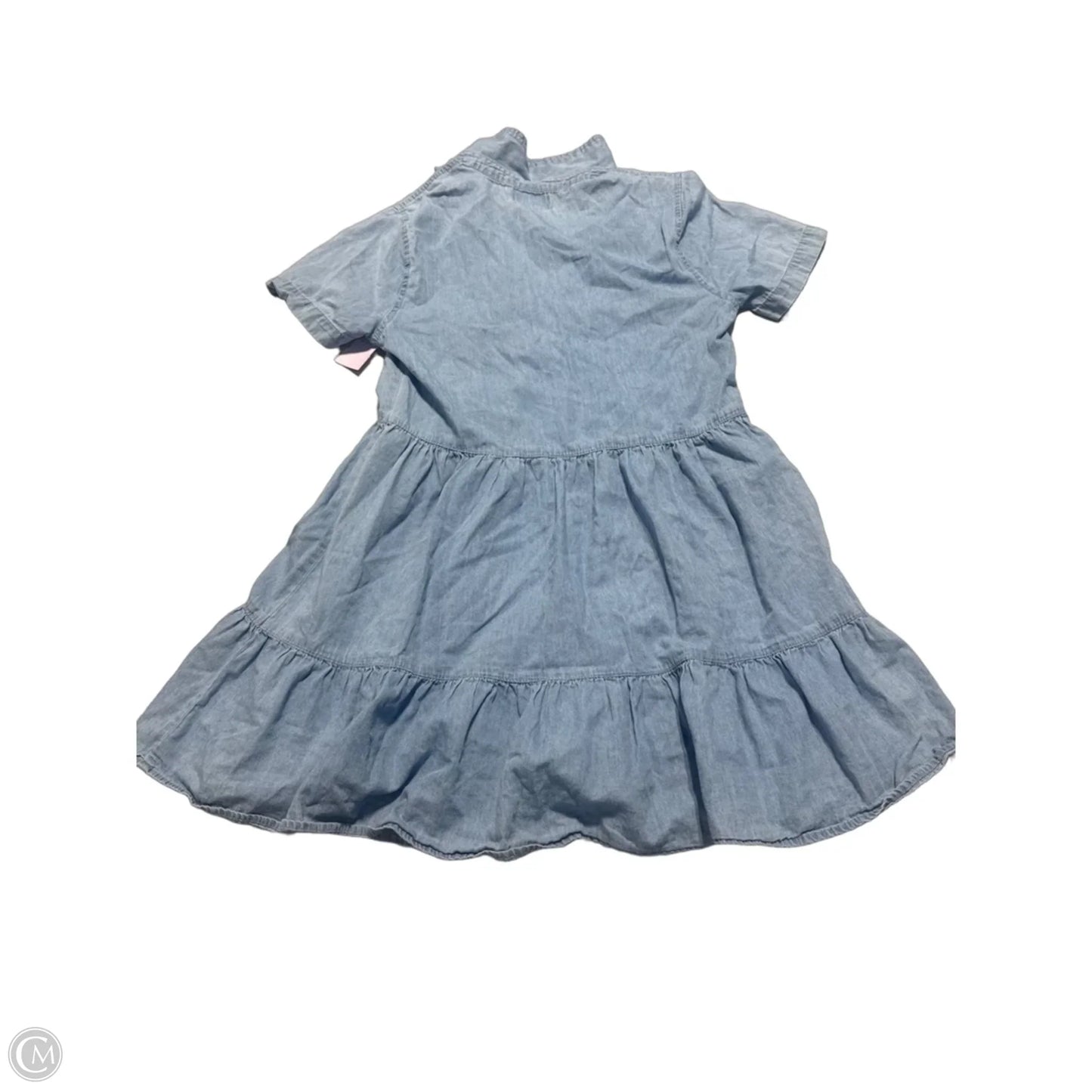 Dress Casual Midi By Japna In Blue Denim, Size: S