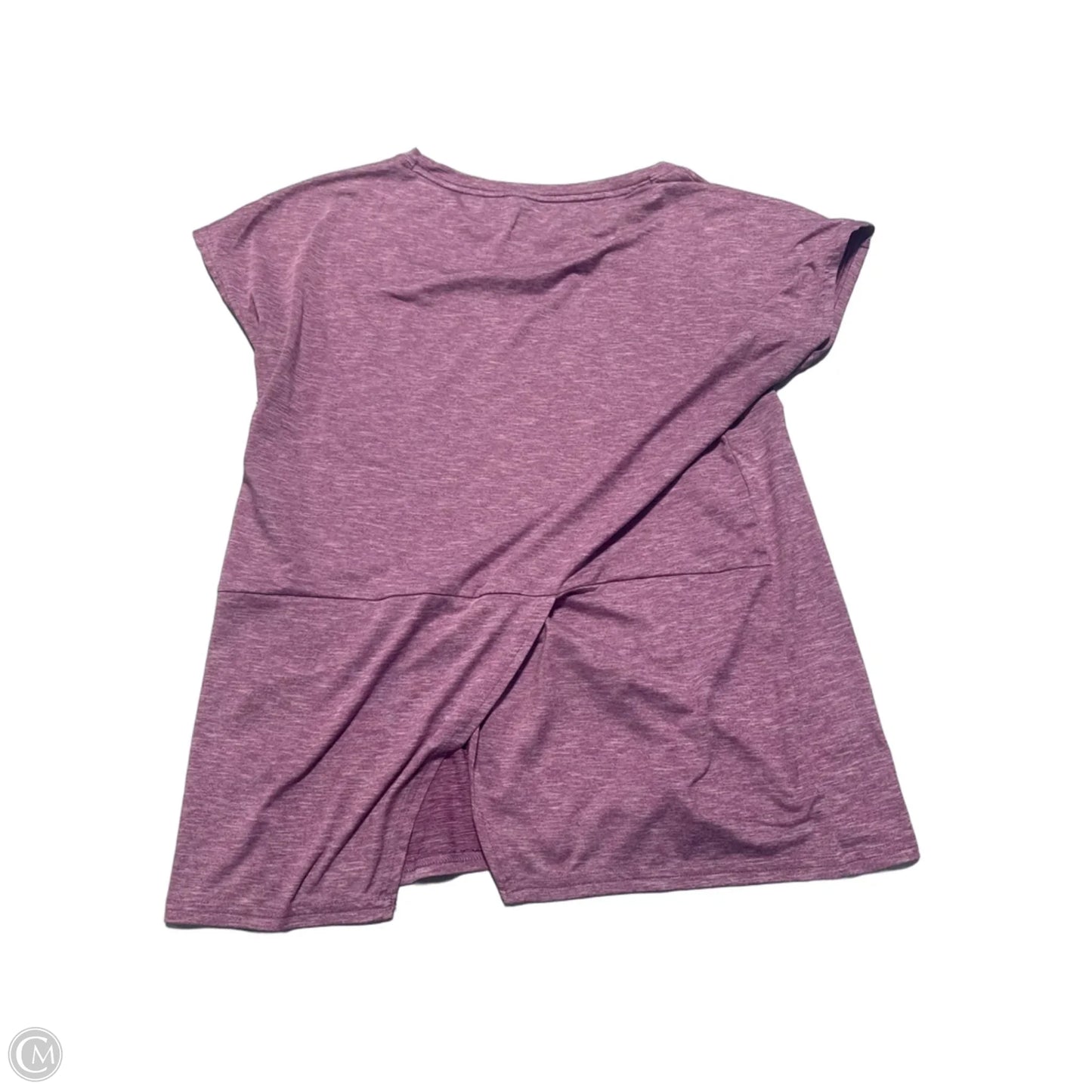 Athletic Top Short Sleeve By Columbia In Pink, Size: M