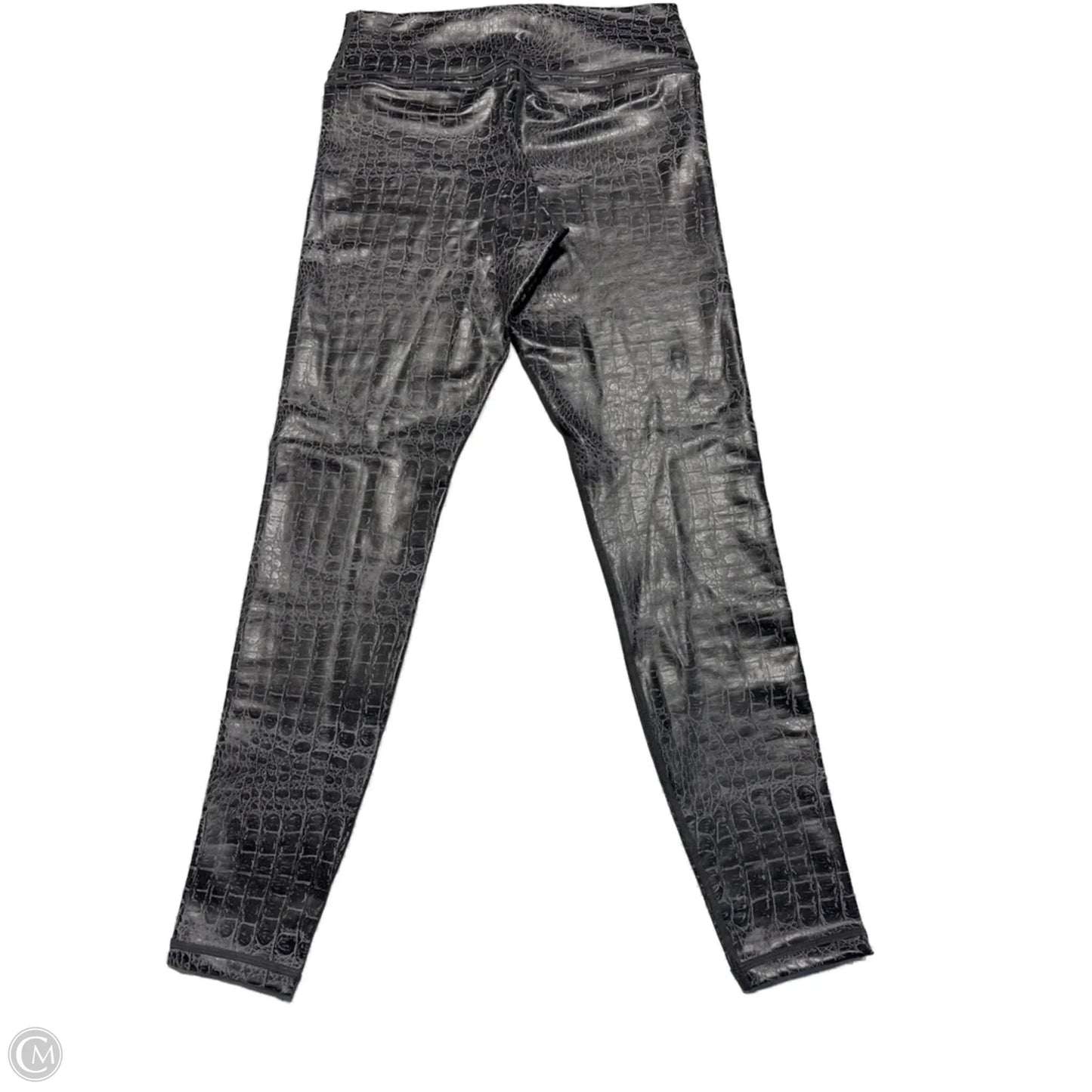 Athletic Leggings By Zyia In Black & Grey, Size: Xl