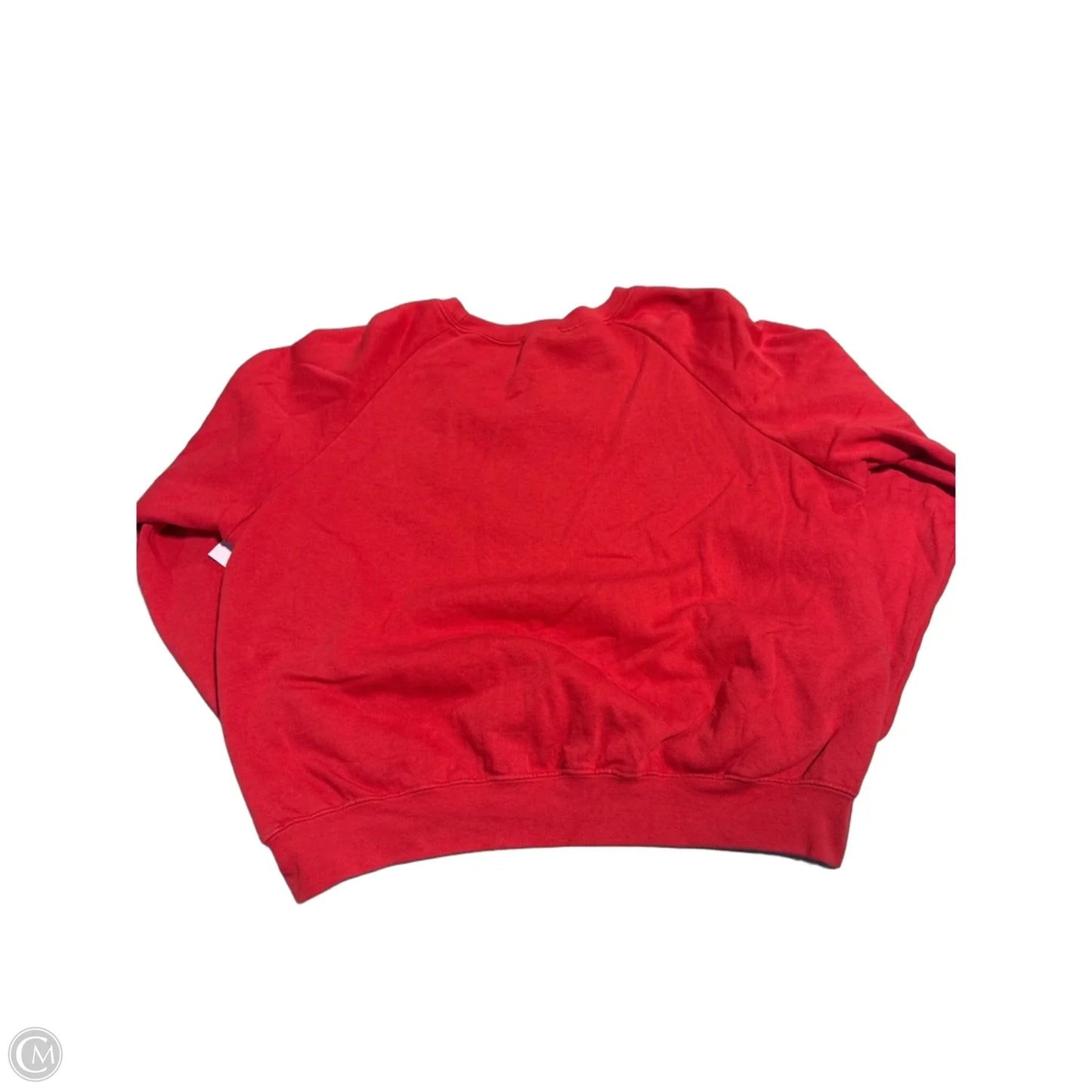 Sweatshirt Crewneck By Evereve In Red, Size: L