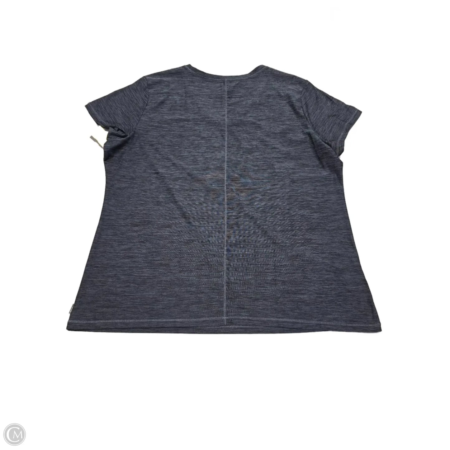 Athletic Top Short Sleeve By Eddie Bauer In Blue, Size: 30