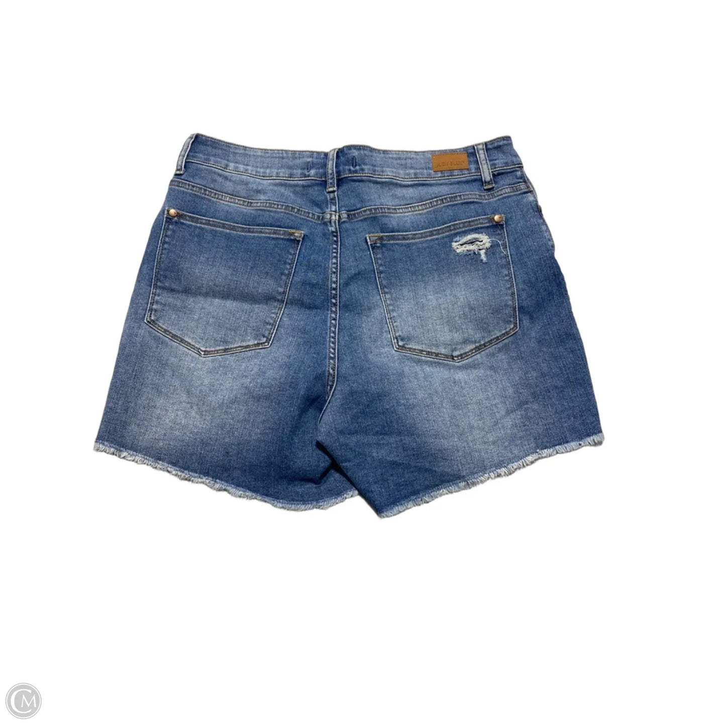Shorts By Judy Blue In Blue Denim, Size: 18