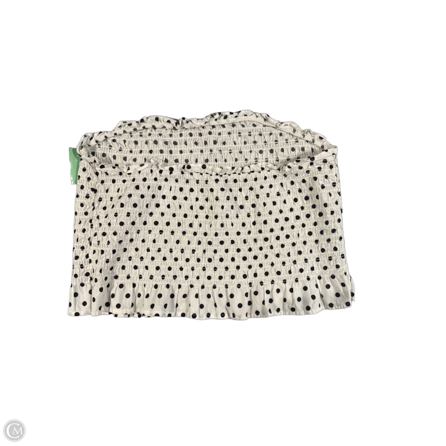 Top Sleeveless By Old Navy In Black & White, Size: L