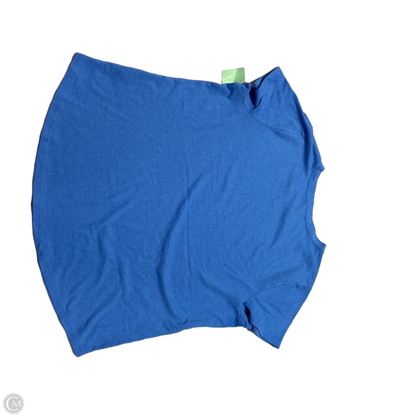 Top Short Sleeve By Maurices In Blue, Size: Xl