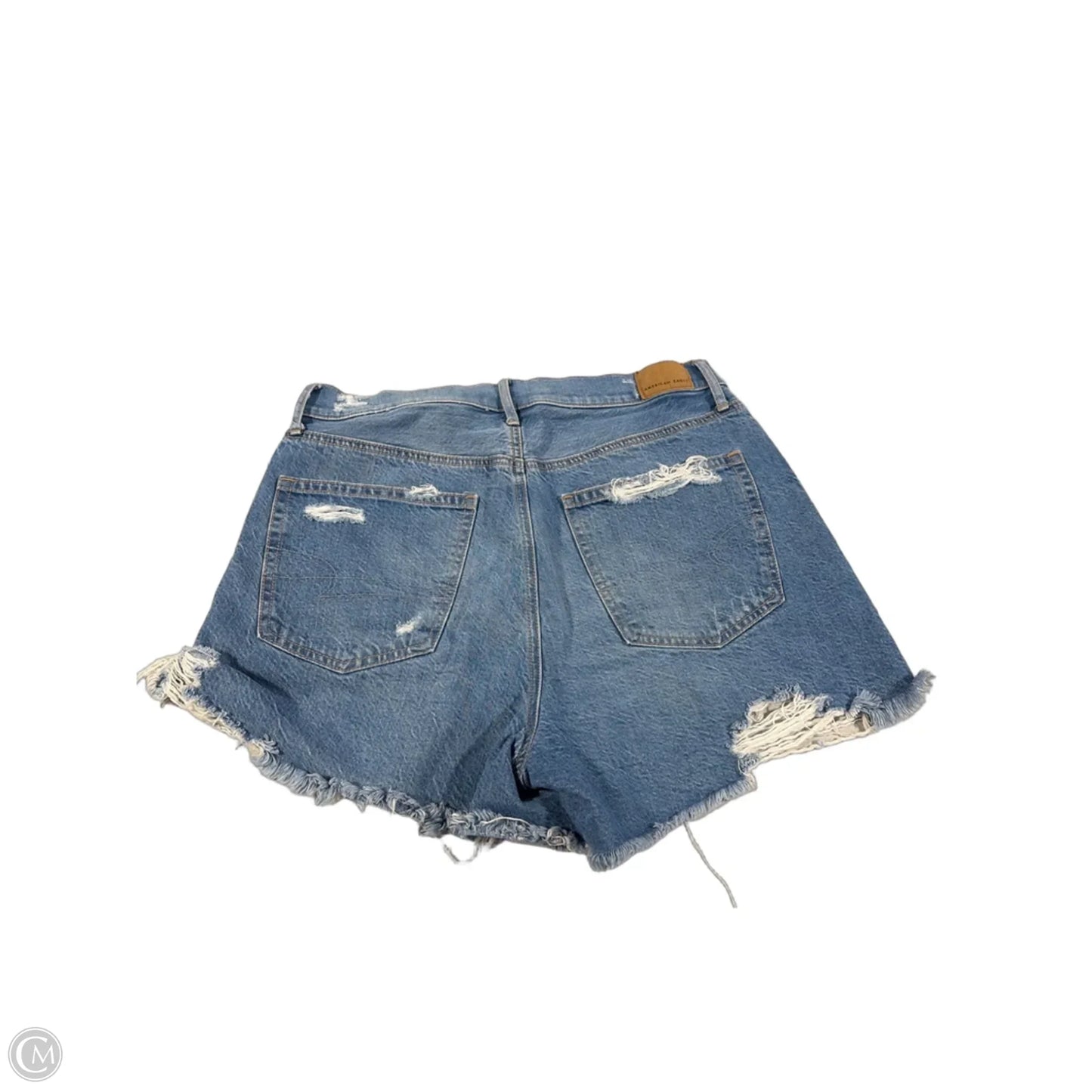 Shorts By American Eagle In Blue Denim, Size: 10