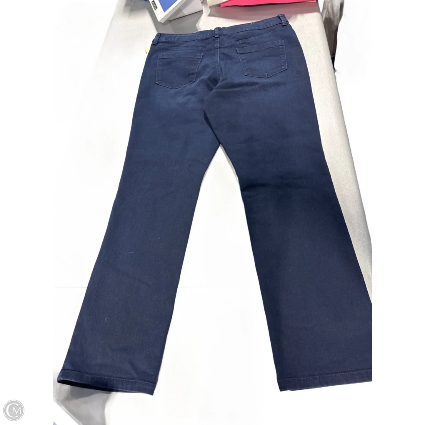 Jeans Straight By Cme In Blue Denim, Size: 16