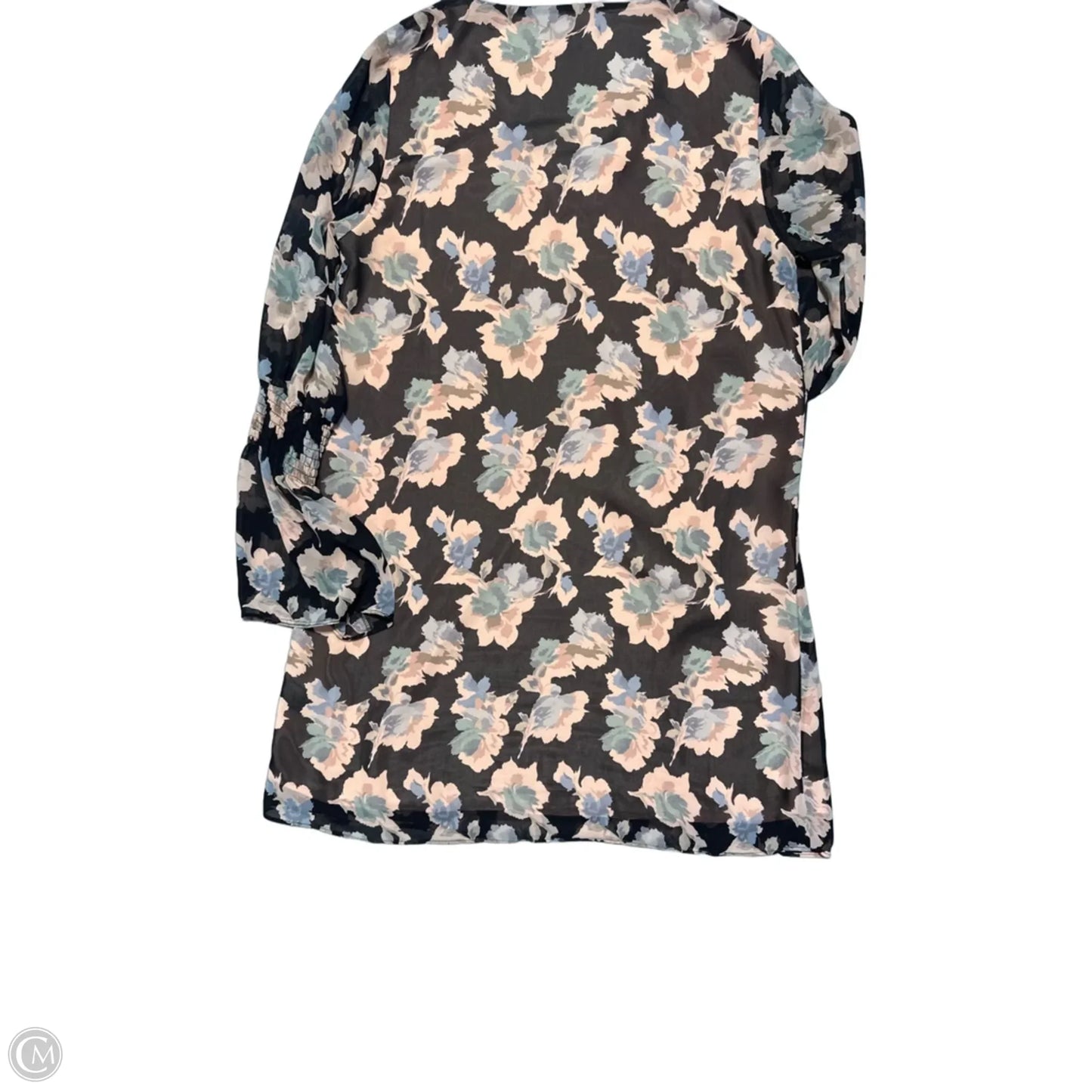 Dress Casual Midi By Cmb In Floral Print, Size: M