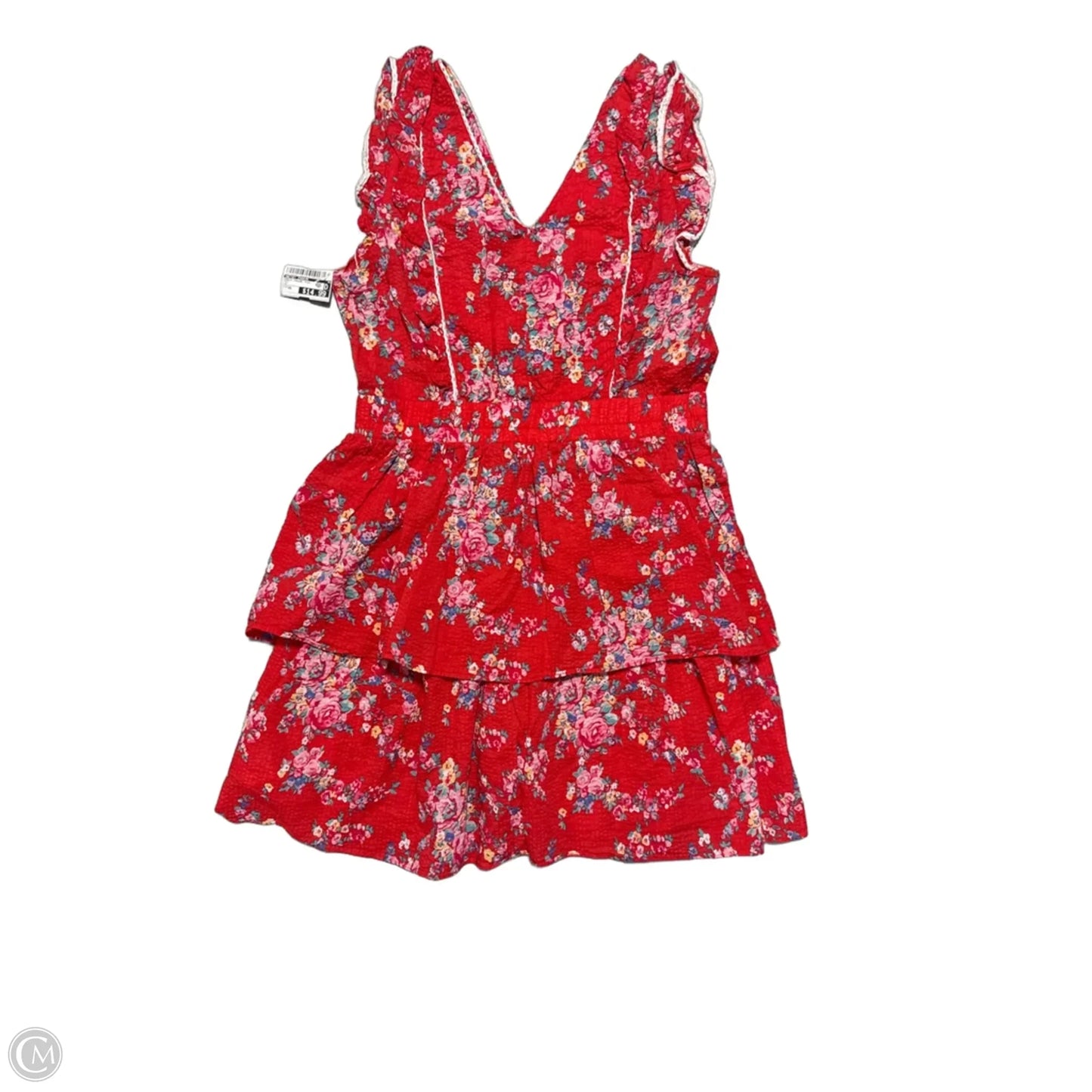 Dress Casual Midi By Betsey Johnson In Red, Size: Xs