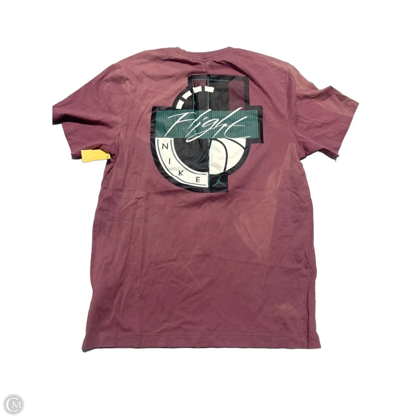 Top Short Sleeve Luxury Designer By Jordan In Purple, Size: S