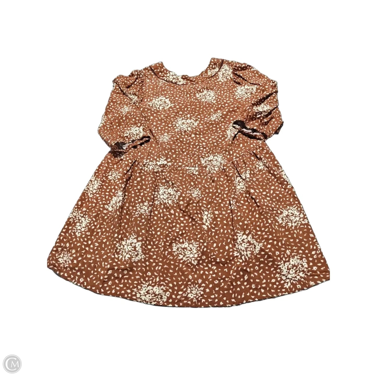 Dress Casual Short By Knox Rose In Brown, Size: L