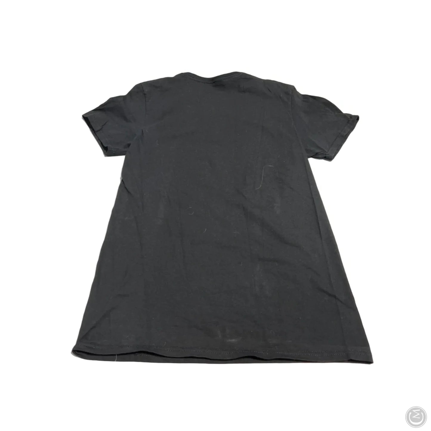 Top Short Sleeve By Fruit Of The Loom In Black, Size: S
