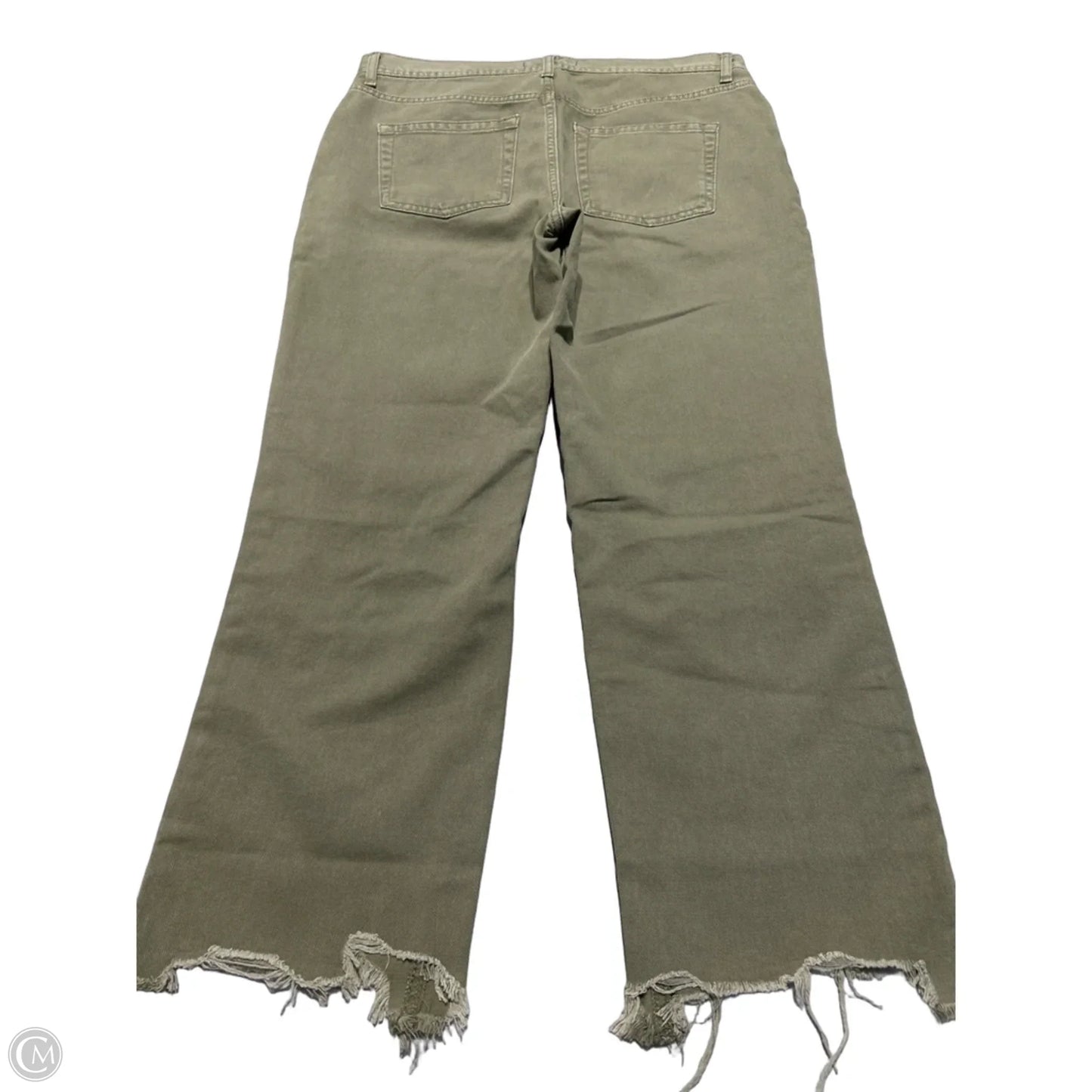 Jeans Straight By We The Free In Green Denim, Size: 6