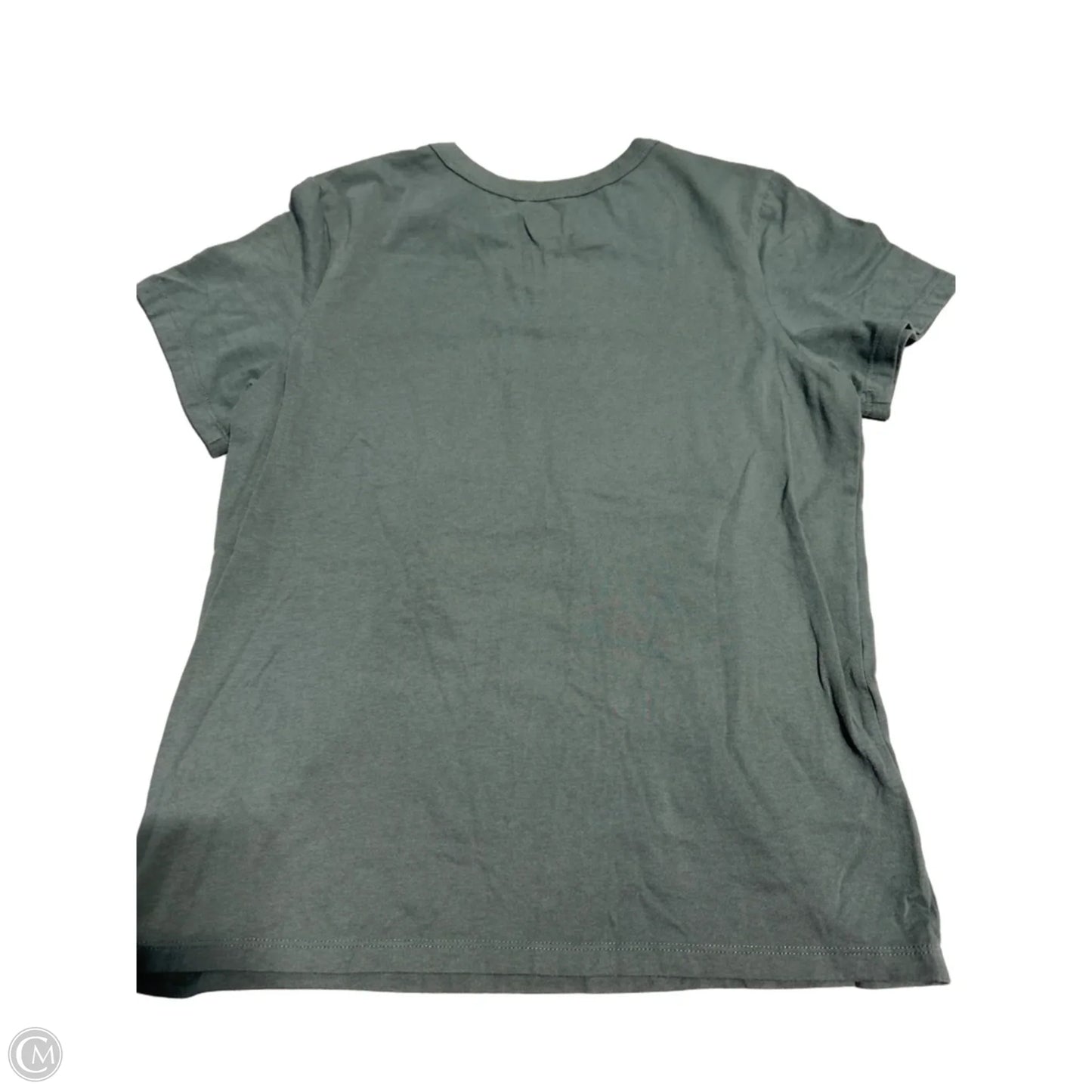 Top Short Sleeve By Cme In Green, Size: S