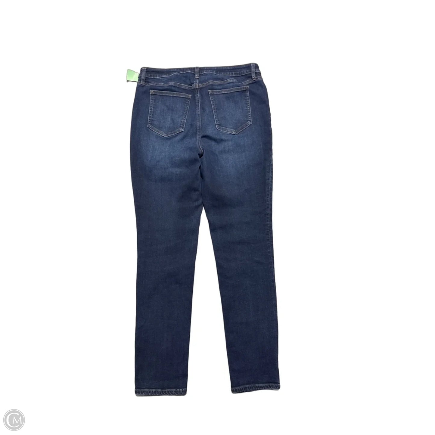 Jeans Skinny By Chicos In Blue Denim, Size: 8
