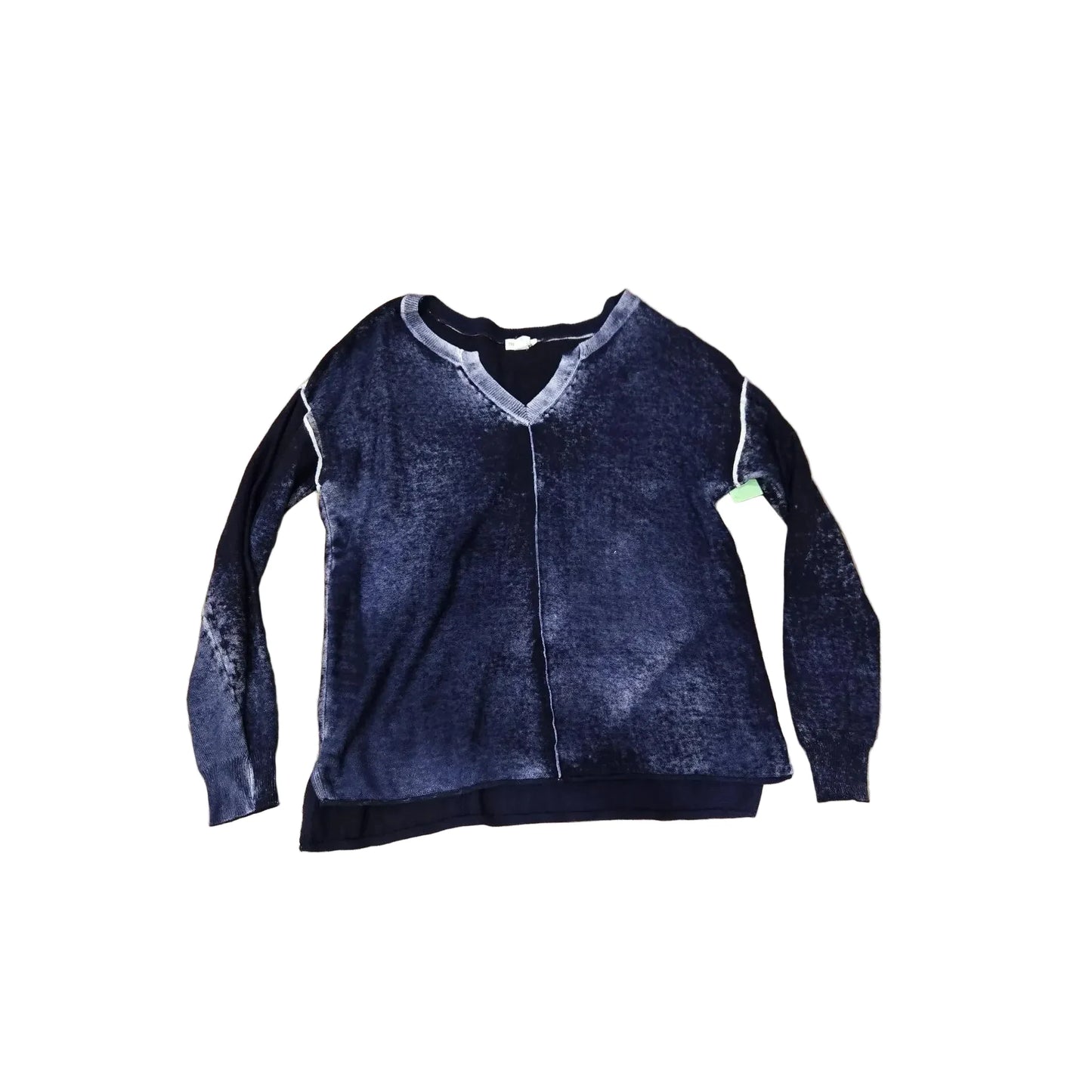 Top Long Sleeve By Tribal In Blue, Size: S