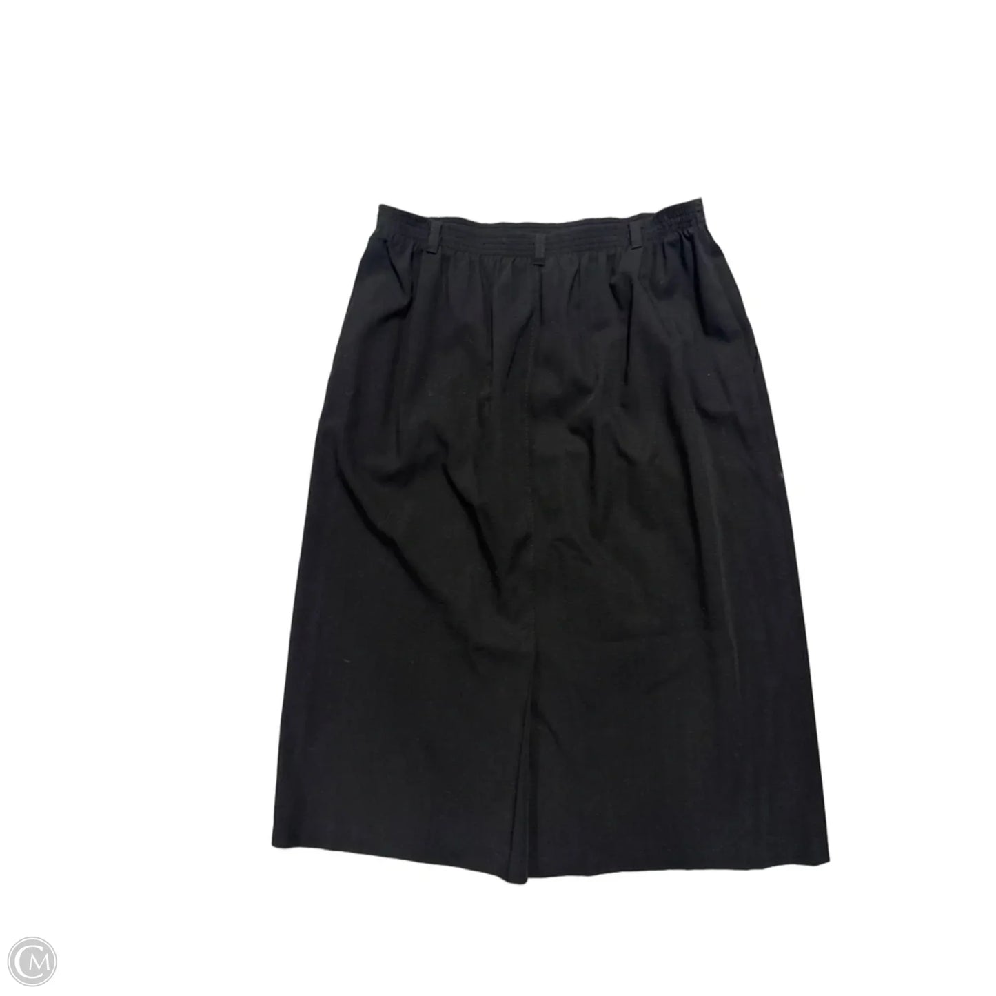 Skirt Maxi By Alfred Dunner In Black, Size: Xl