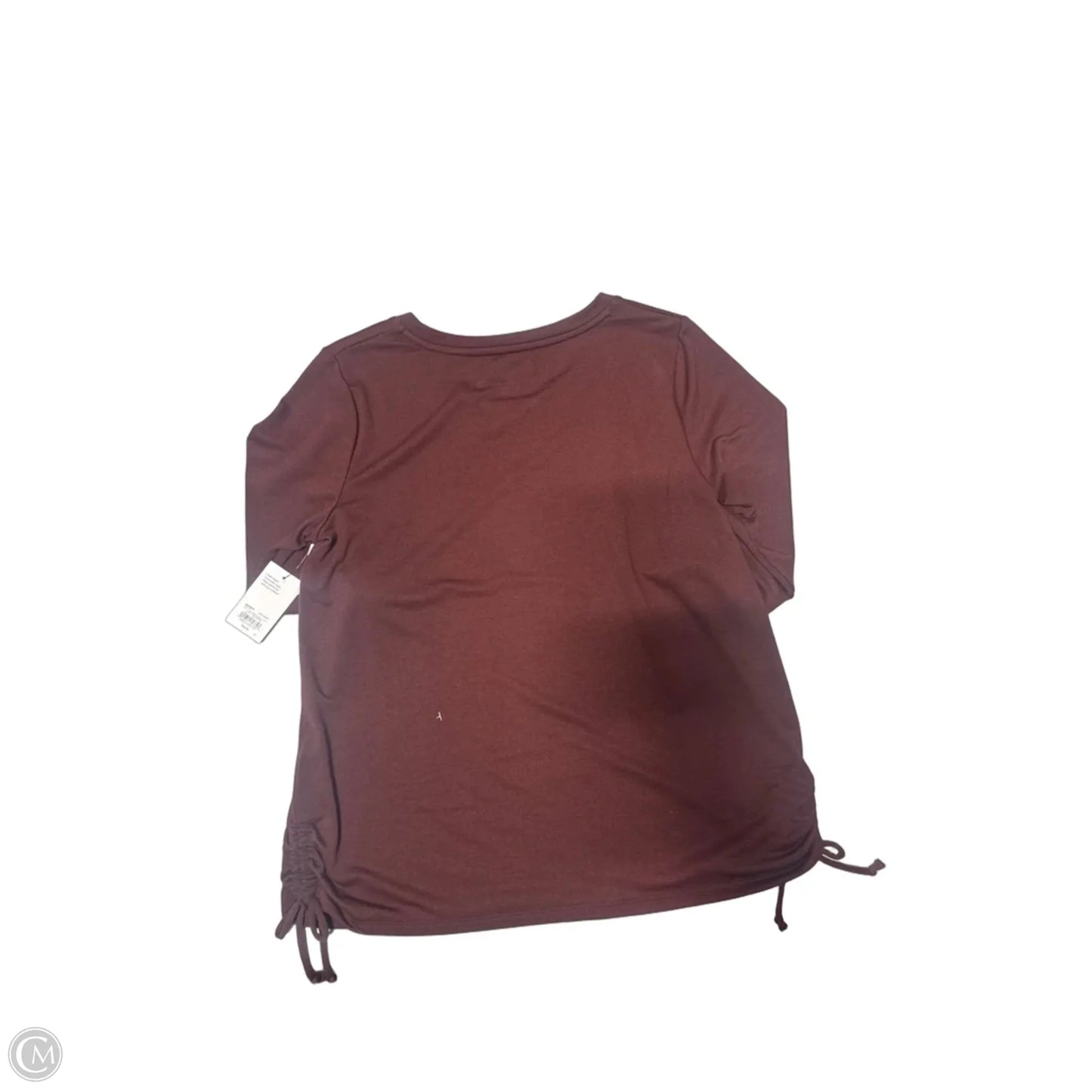 Top Long Sleeve By Sonoma In Red, Size: L