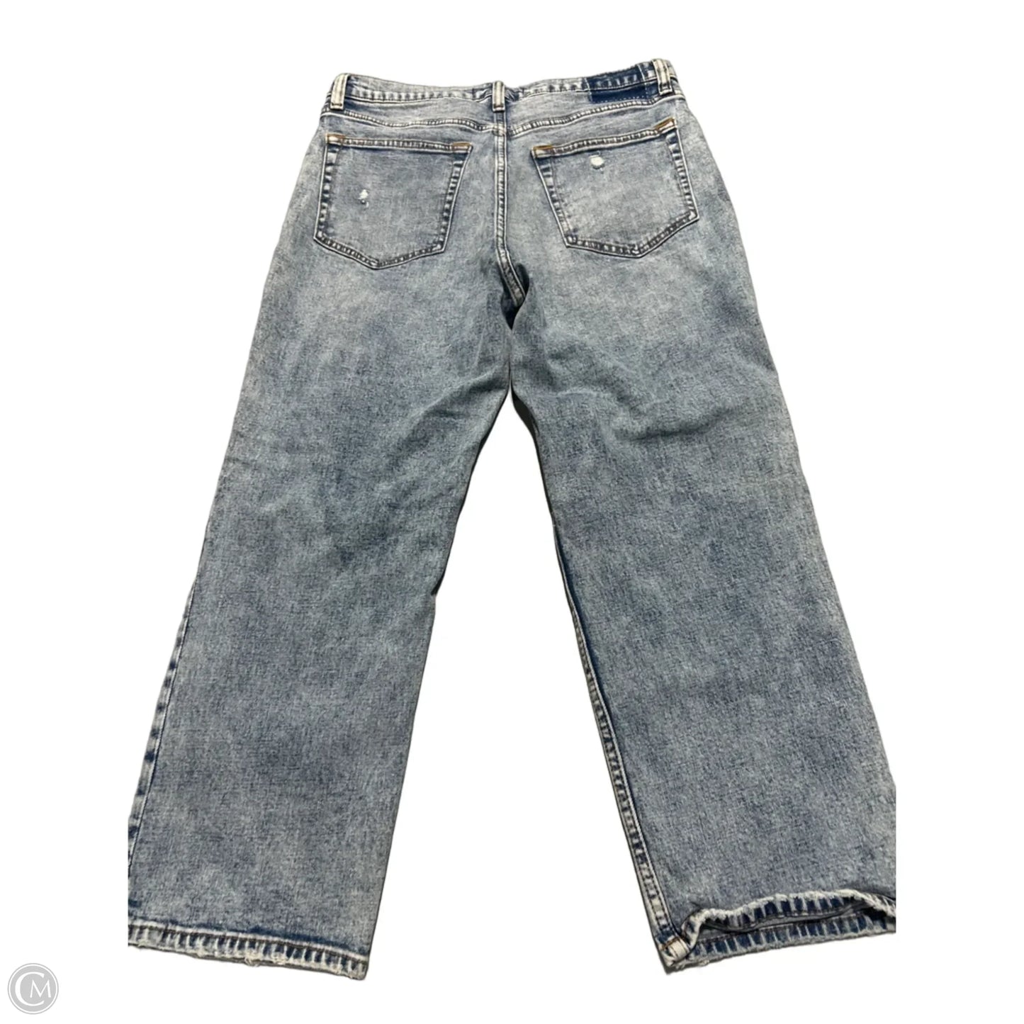 Jeans Skinny By Abercrombie And Fitch In Blue Denim, Size: 12