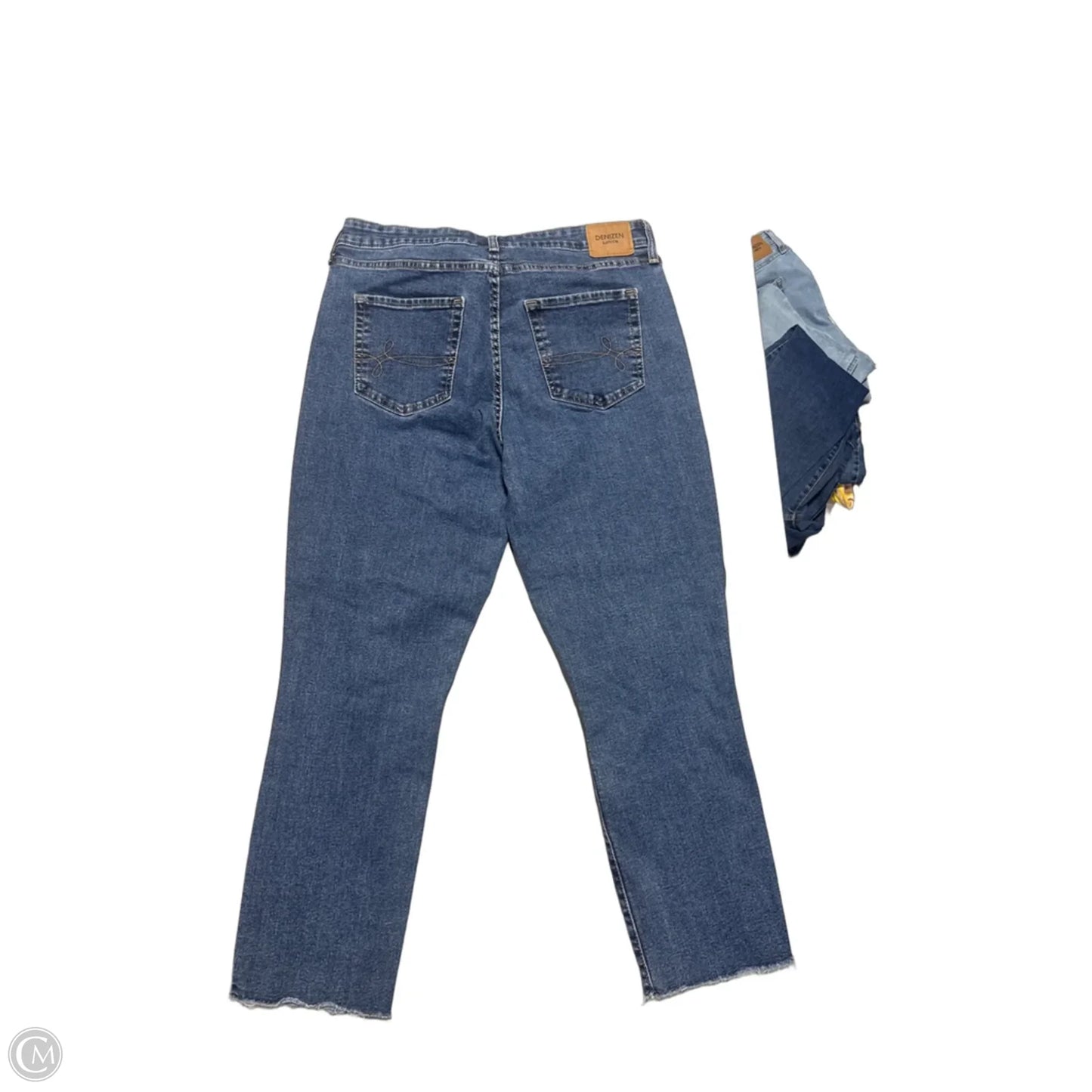 Jeans Skinny By Levis In Blue Denim, Size: 12
