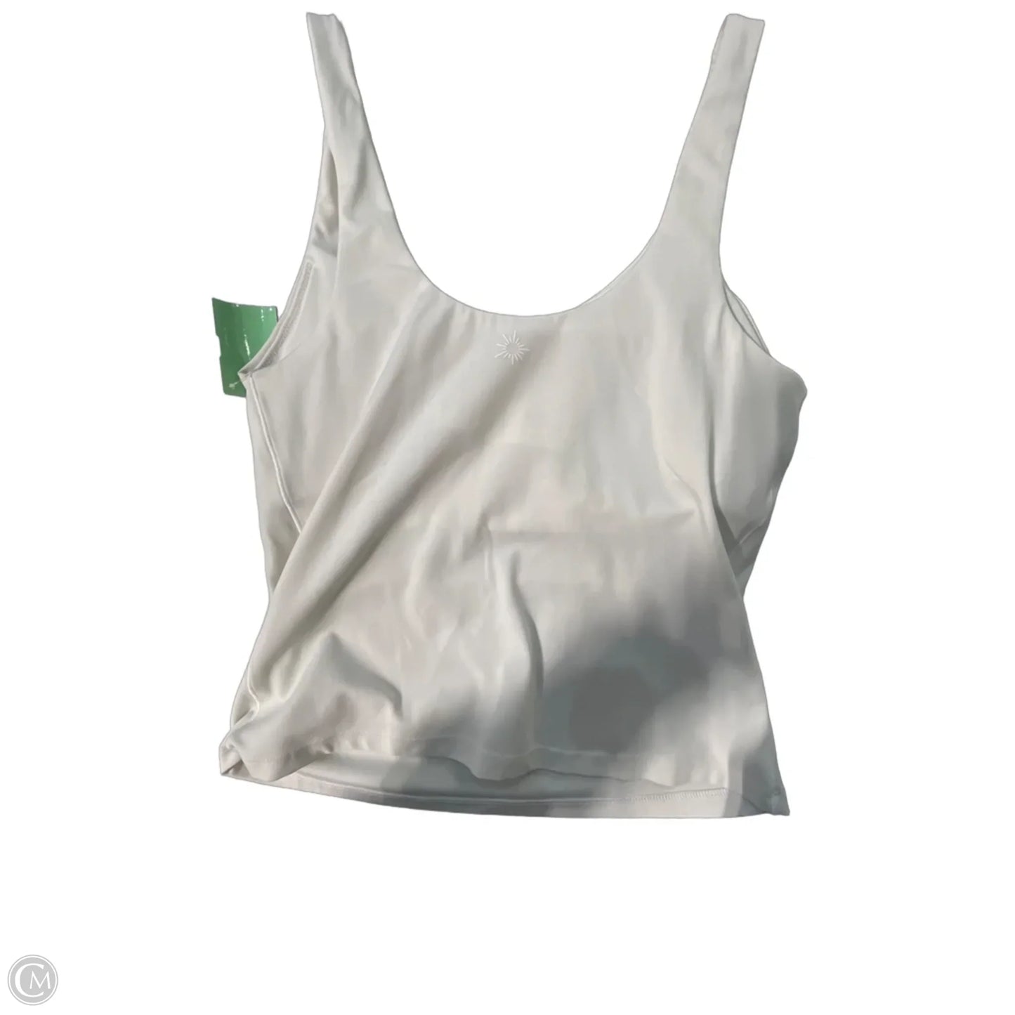Athletic Tank Top By Offline In White, Size: M