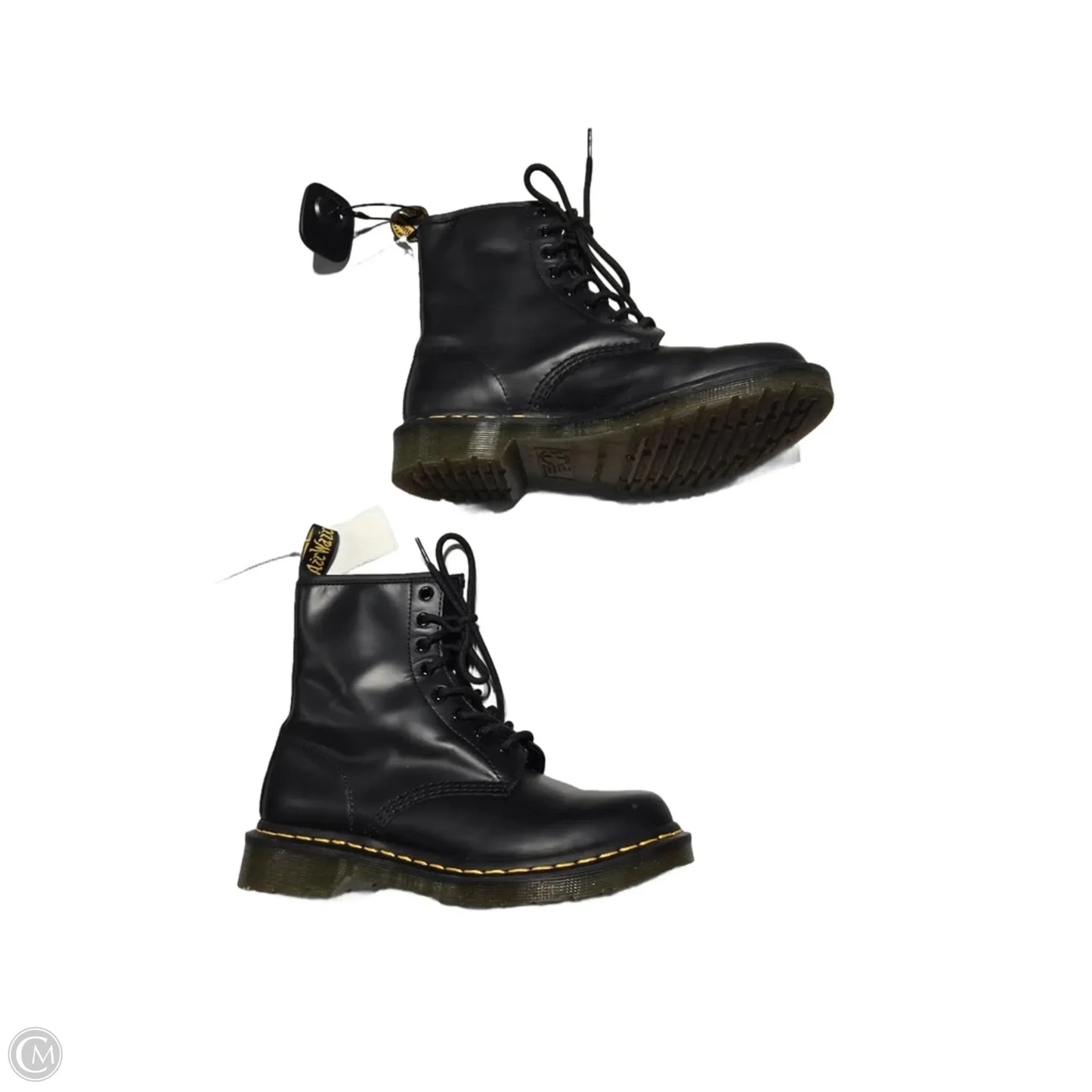 Boots Combat By Dr Martens In Black, Size: 8