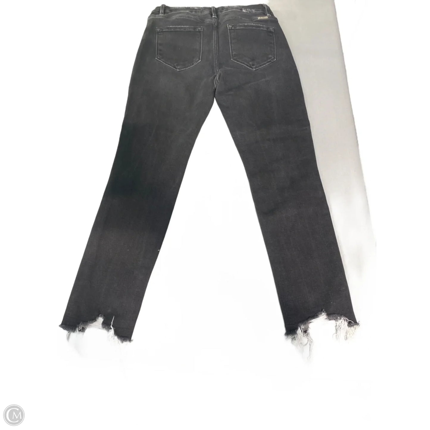 Jeans Skinny By Kancan In Black Denim, Size: 6