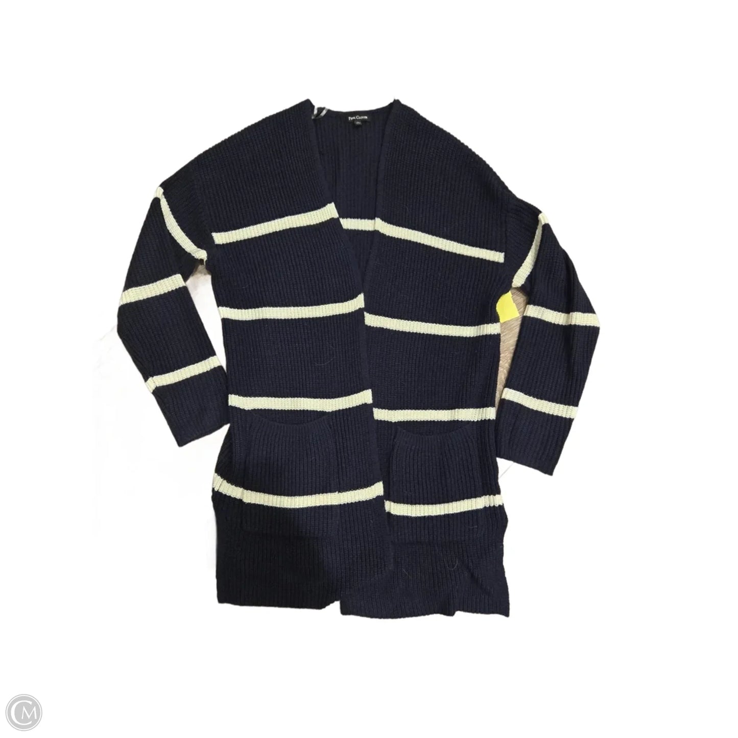 Cardigan By Pink Clover In Navy, Size: L