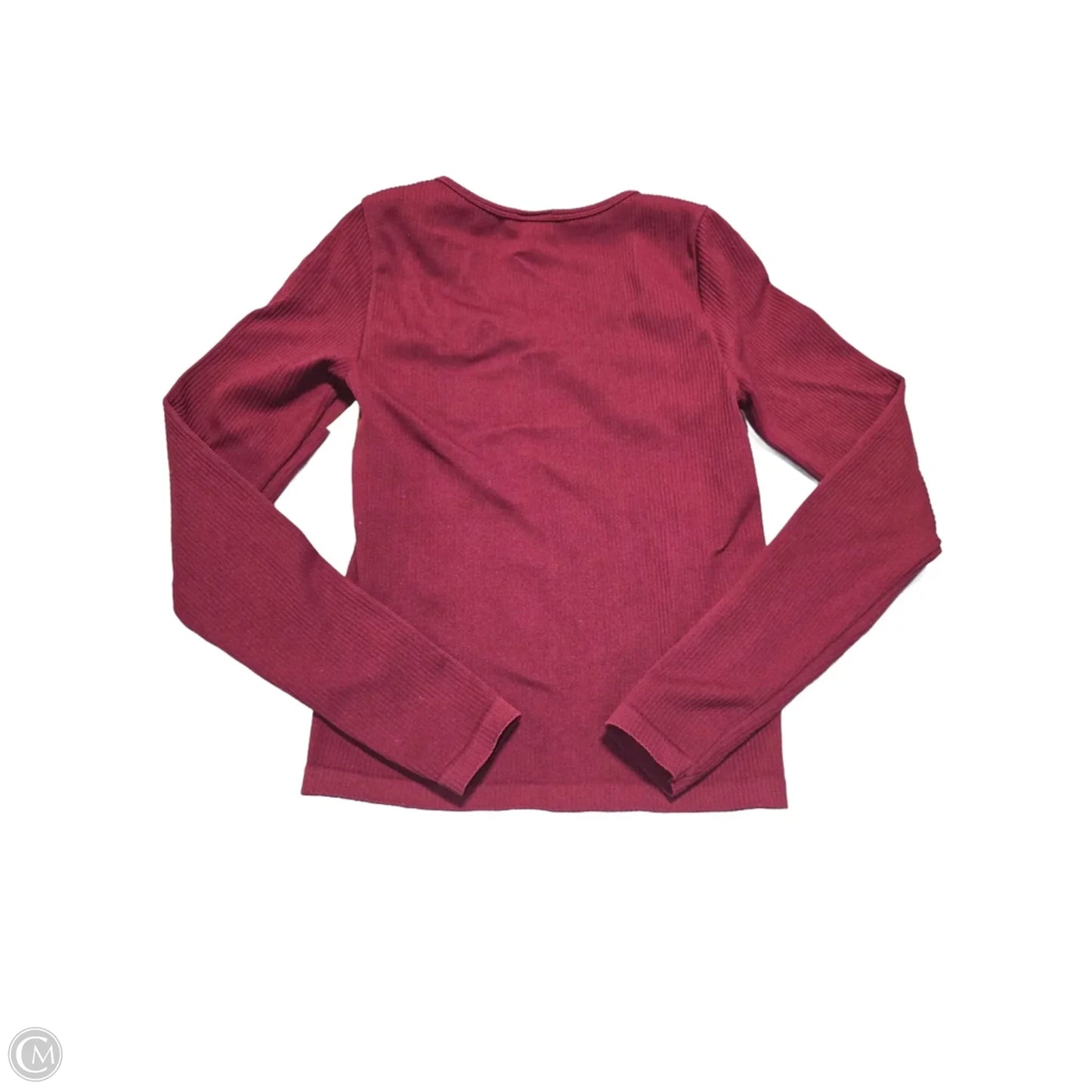 Top Long Sleeve By No Boundaries In Red, Size: S