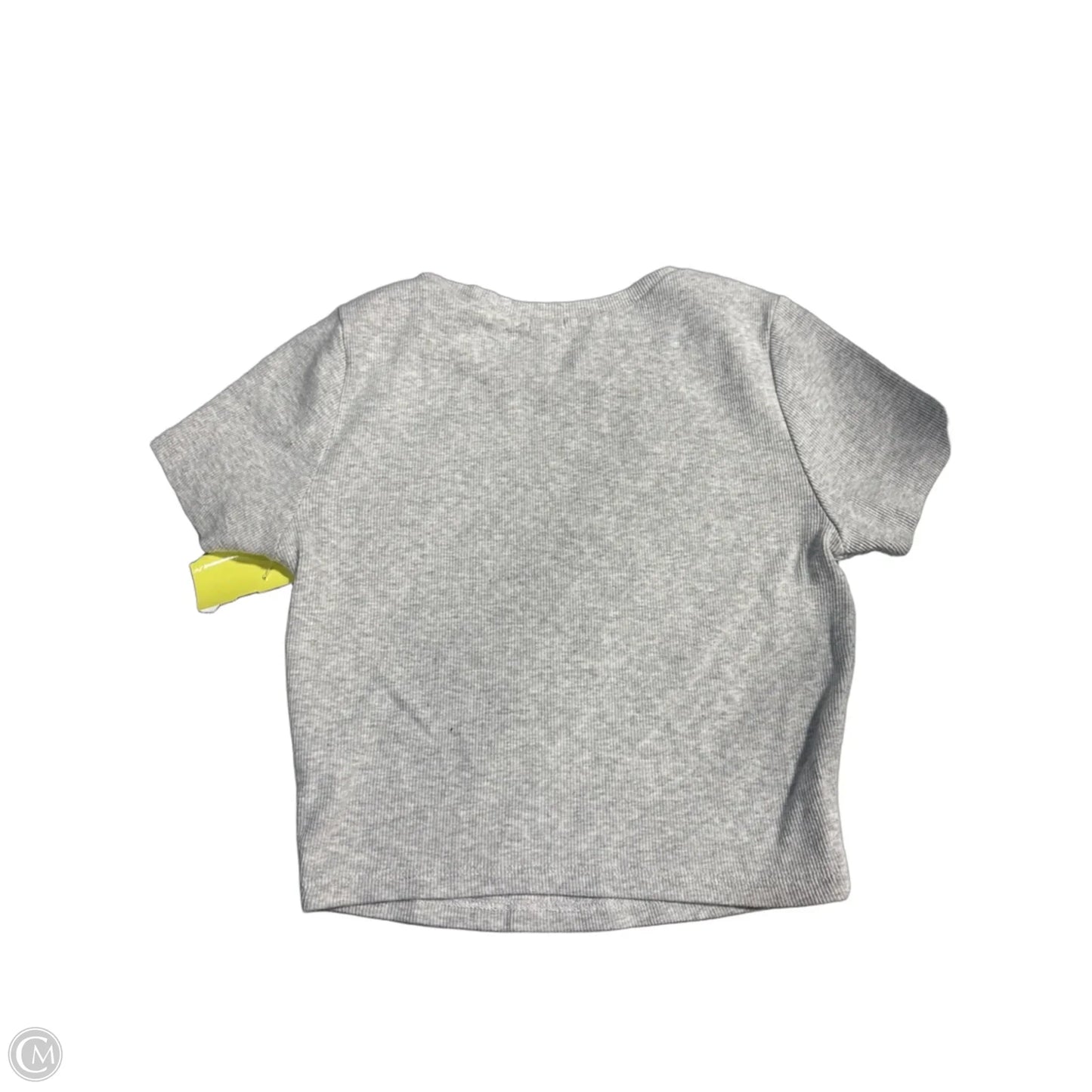 Top Short Sleeve Basic By Garage In Grey, Size: S
