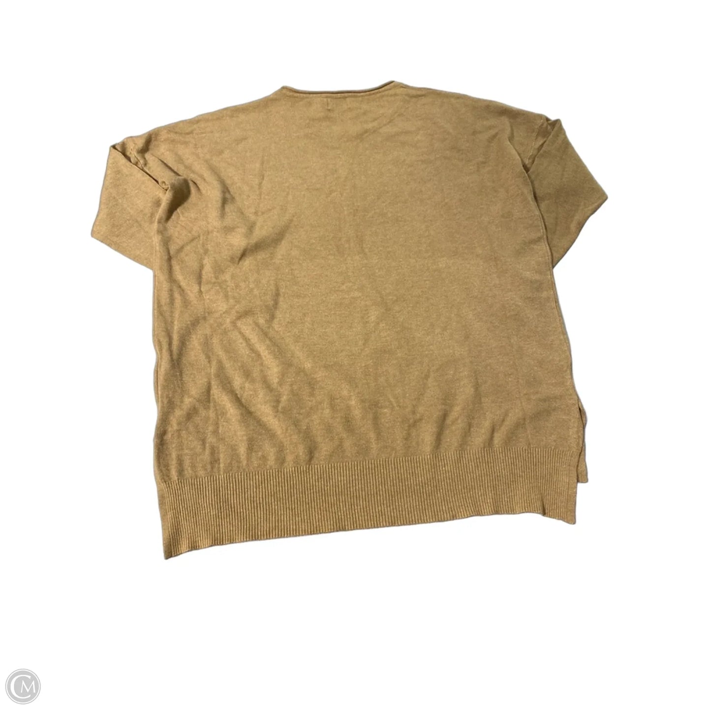 Top Long Sleeve By Cmc In Tan, Size: Xs