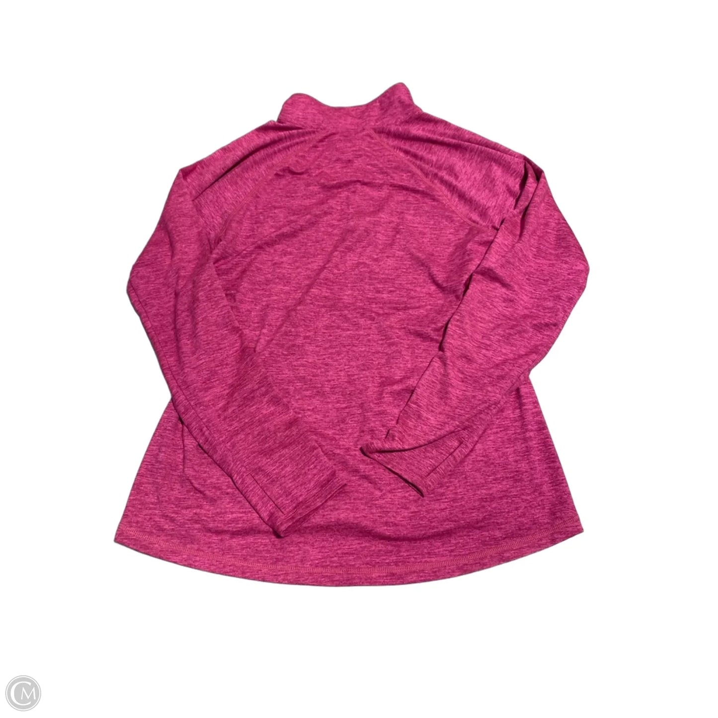 Athletic Top Long Sleeve Collar By Old Navy In Pink, Size: L