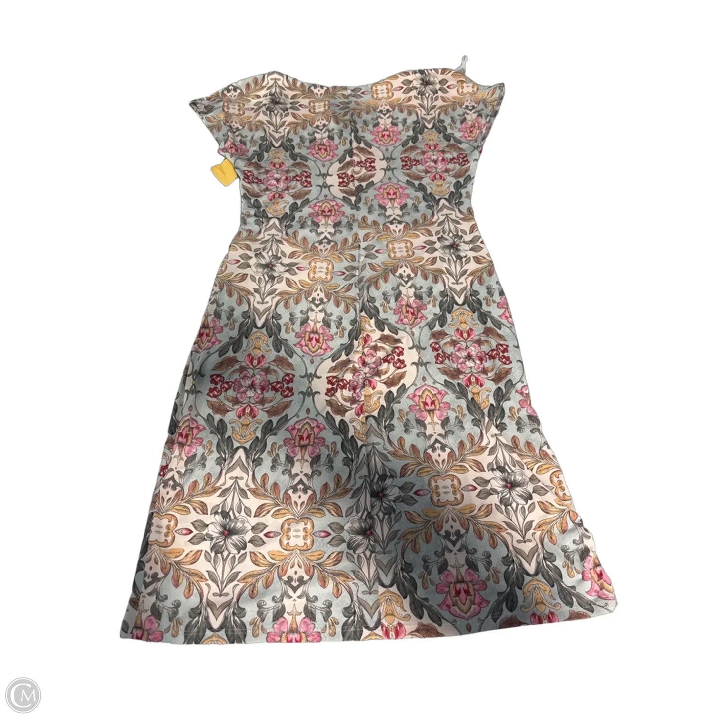 Dress Casual Midi By Connected Apparel In Floral Print, Size: S