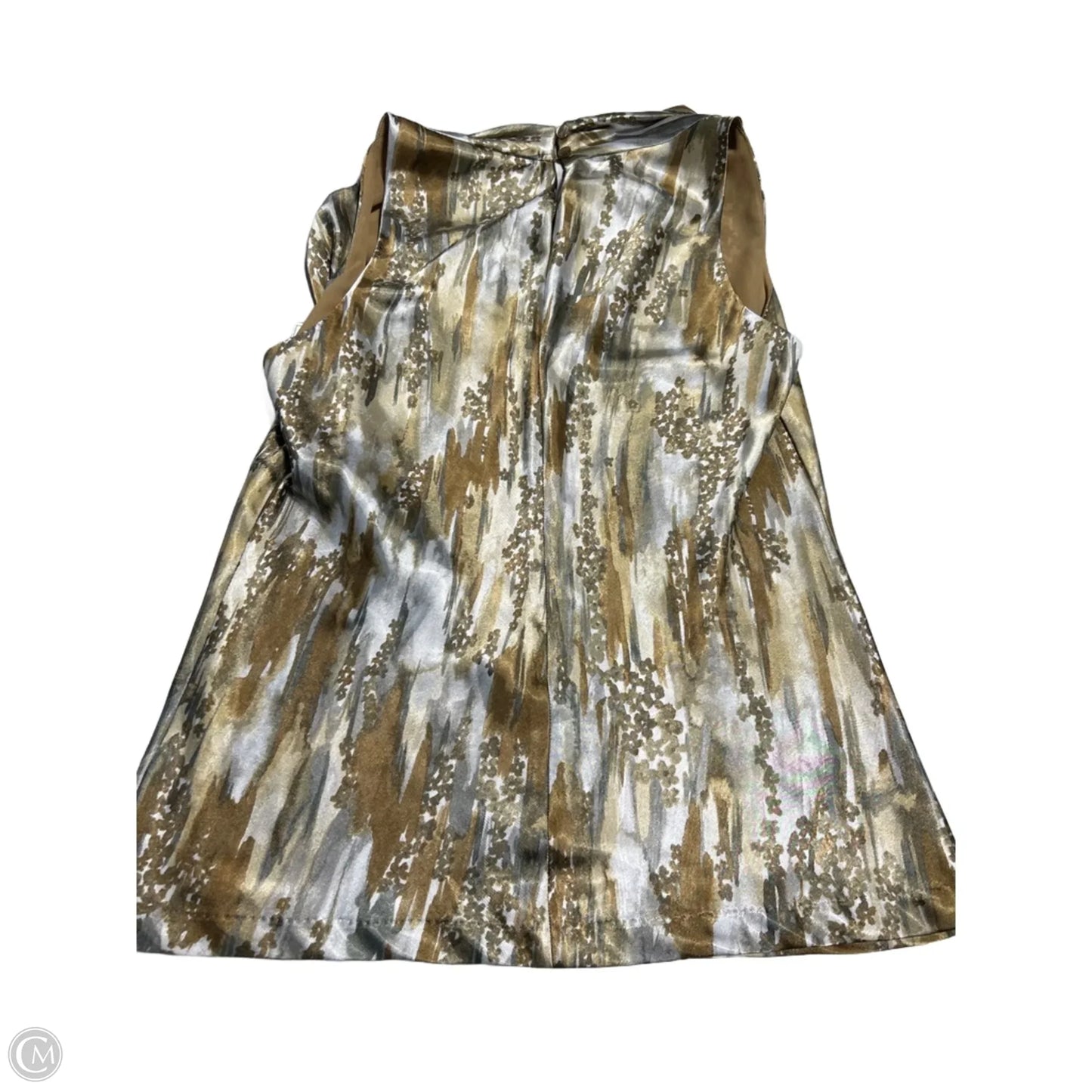 Top Sleeveless By Rafaella In Floral Print, Size: S