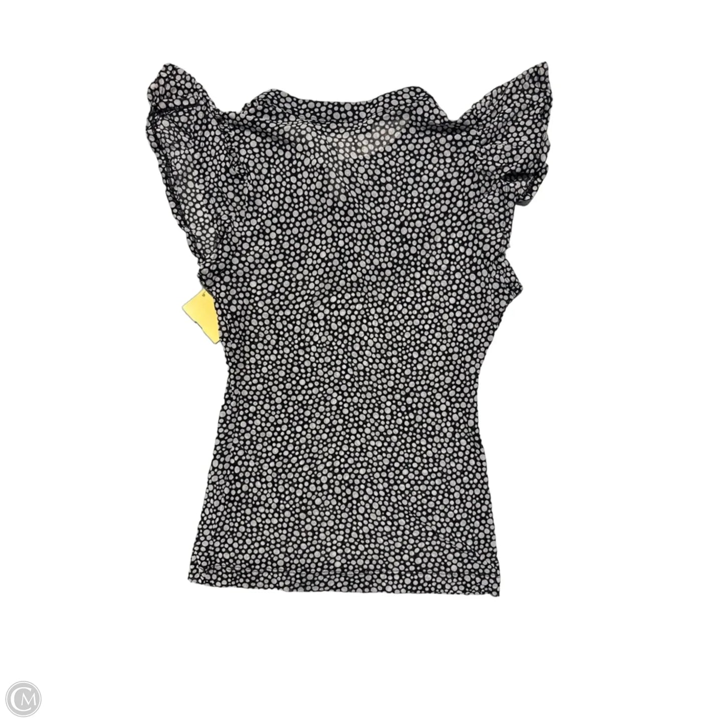 Top Short Sleeve By Cmb In Black, Size: Xs