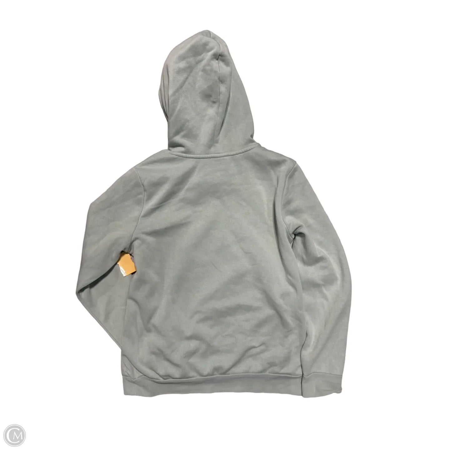 Sweatshirt Hoodie By Adidas In Teal, Size: M